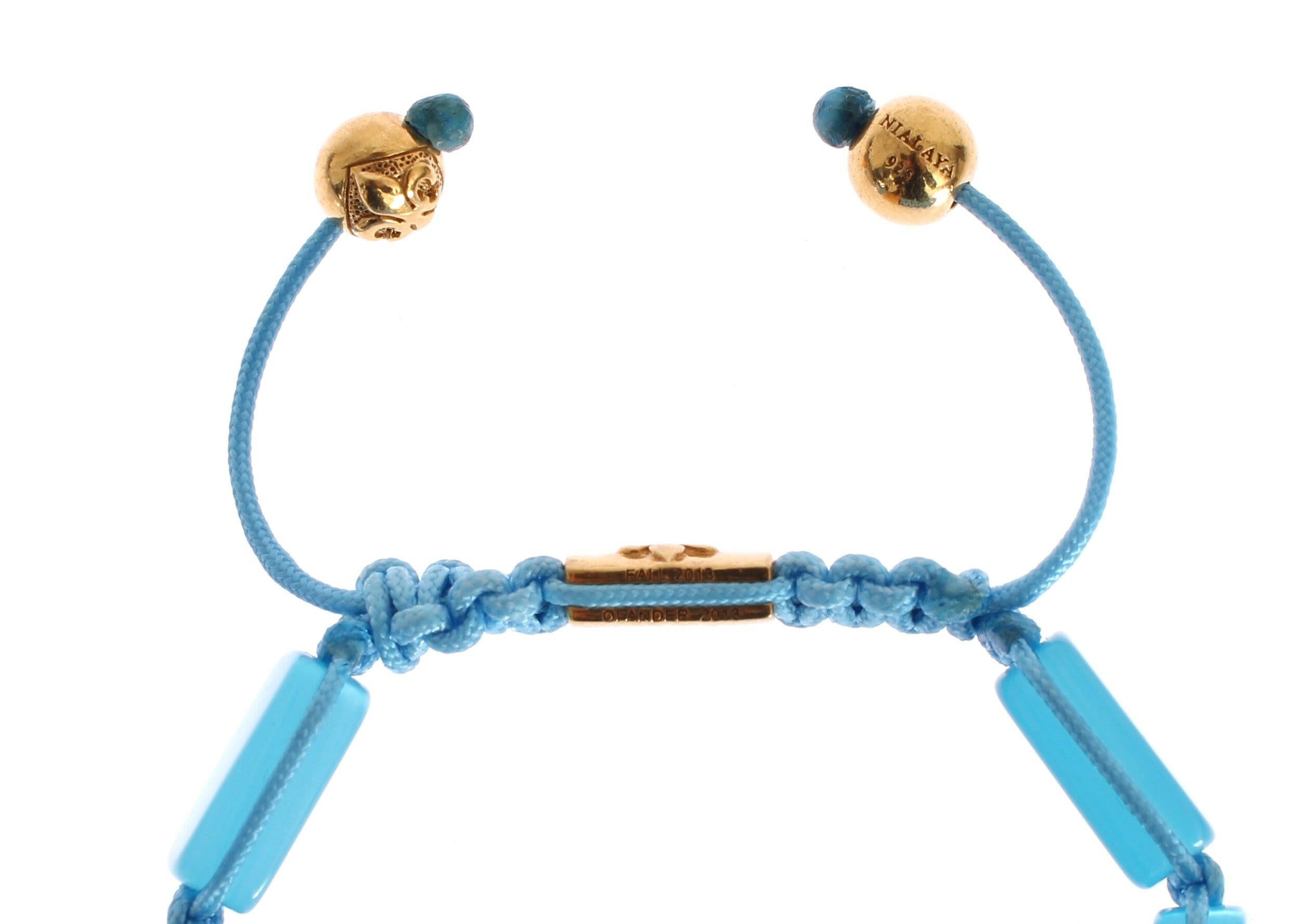 Nialaya CZ Opal 18K Gold 925 Bracelet -   -  Nialaya.