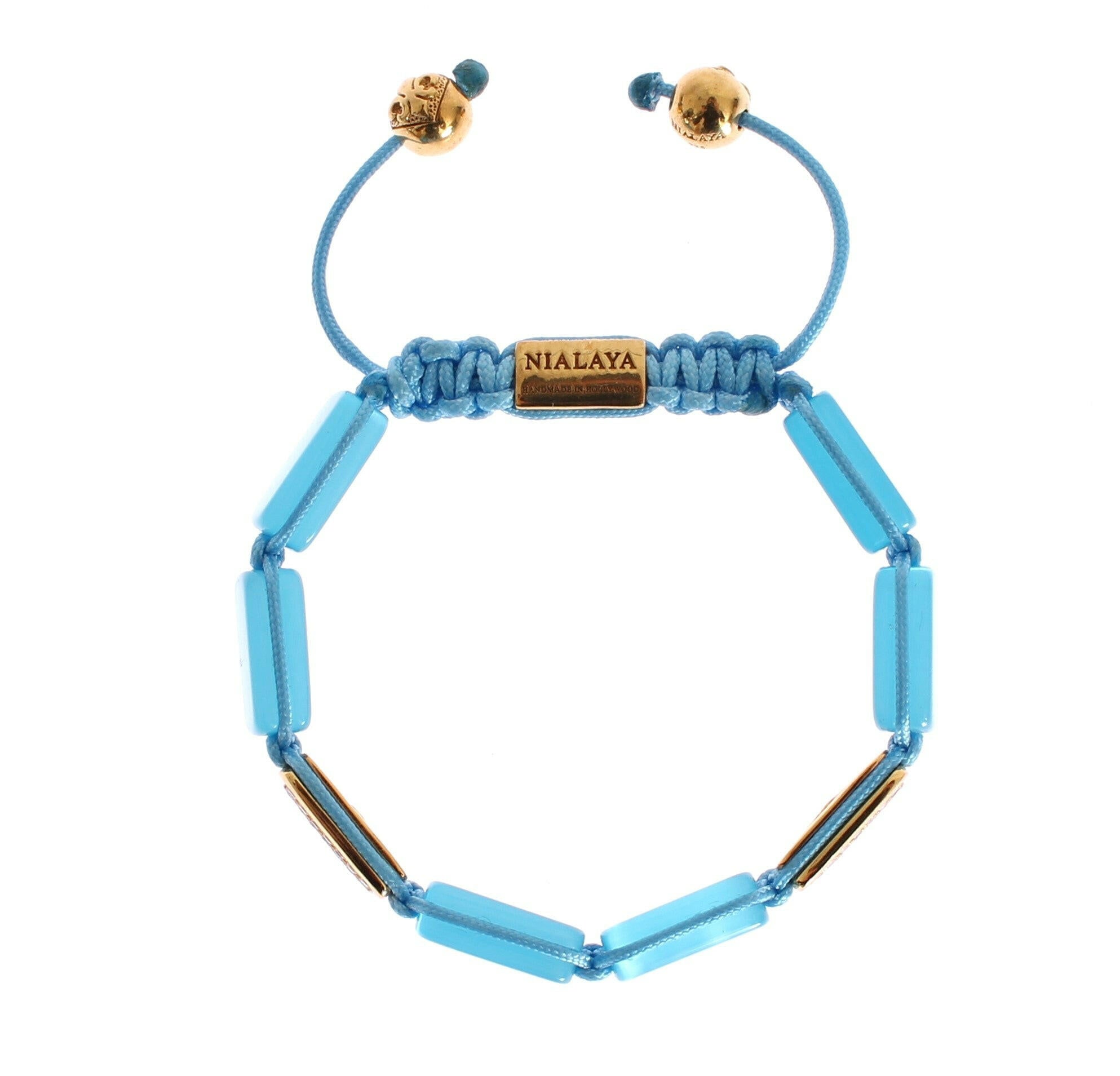 Nialaya CZ Opal 18K Gold 925 Bracelet -   -  Nialaya.