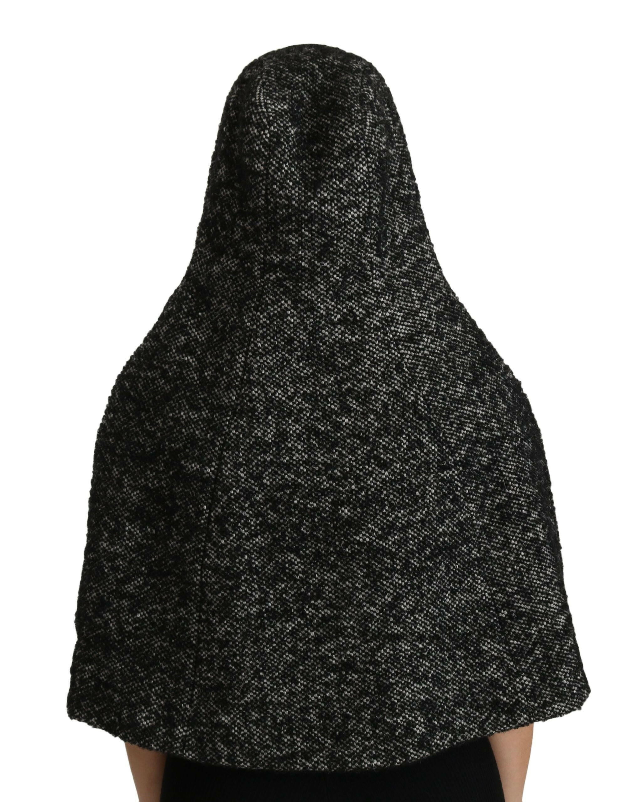 Dolce & Gabbana Gray Tweet Wool Kaftan Jacket Coat Top -   -  Dolce & Gabbana.