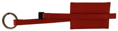 Costume National Red Leather Branded Logo Keyring Keychain -  Men´s Keychains -  Costume National.