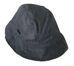 Costume National Black Washed Wide Brim Outdoor Bucket Hat -   -  Costume National.