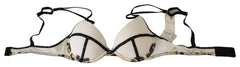 Just Cavalli White Polyester Spandex Push Up Bra Underwear -   -  Just Cavalli.