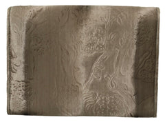 Dolce & Gabbana Beige Velvet Floral Leather Men Document Briefcase -   -  Dolce & Gabbana.