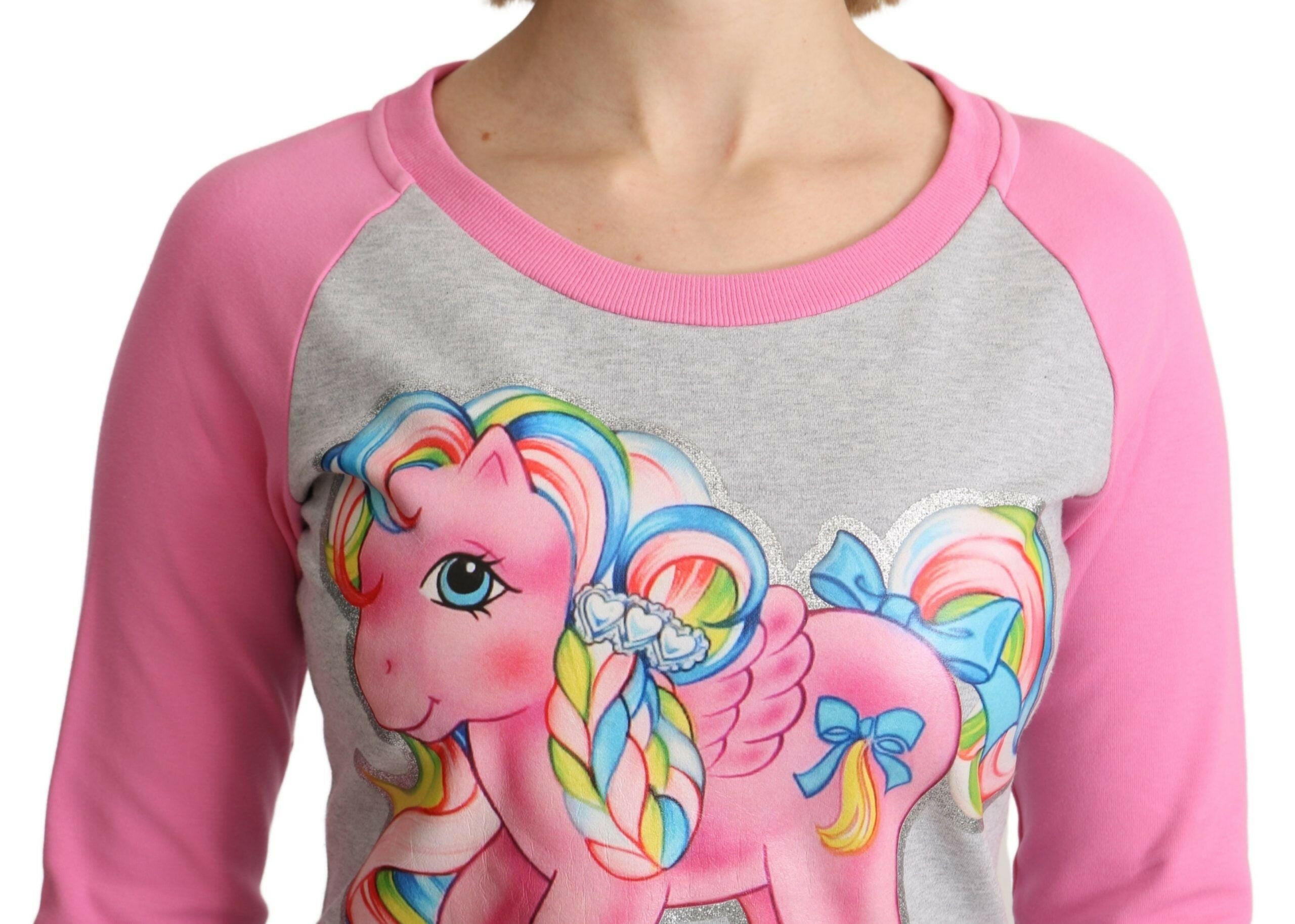 Moschino Gray My Little Pony Top Sweater Dress -   -  Moschino.