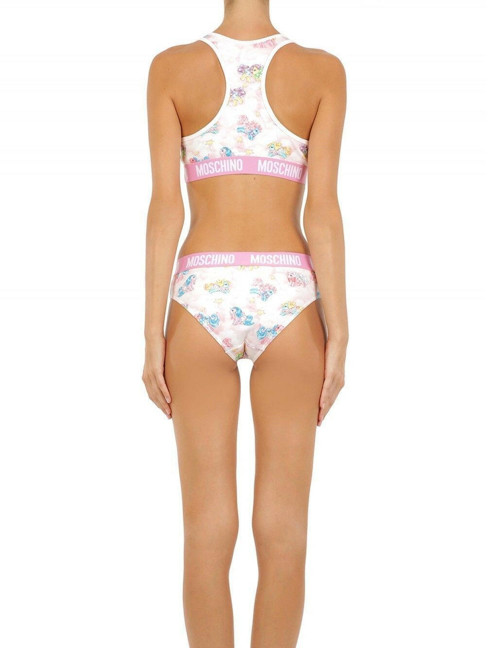 Moschino White Two-Piece Sleepwear My Little Pony Bikini -   -  Moschino.