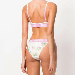 Moschino White My Little Pony Bra Briefs Set Two Piece Bikini -   -  Moschino.