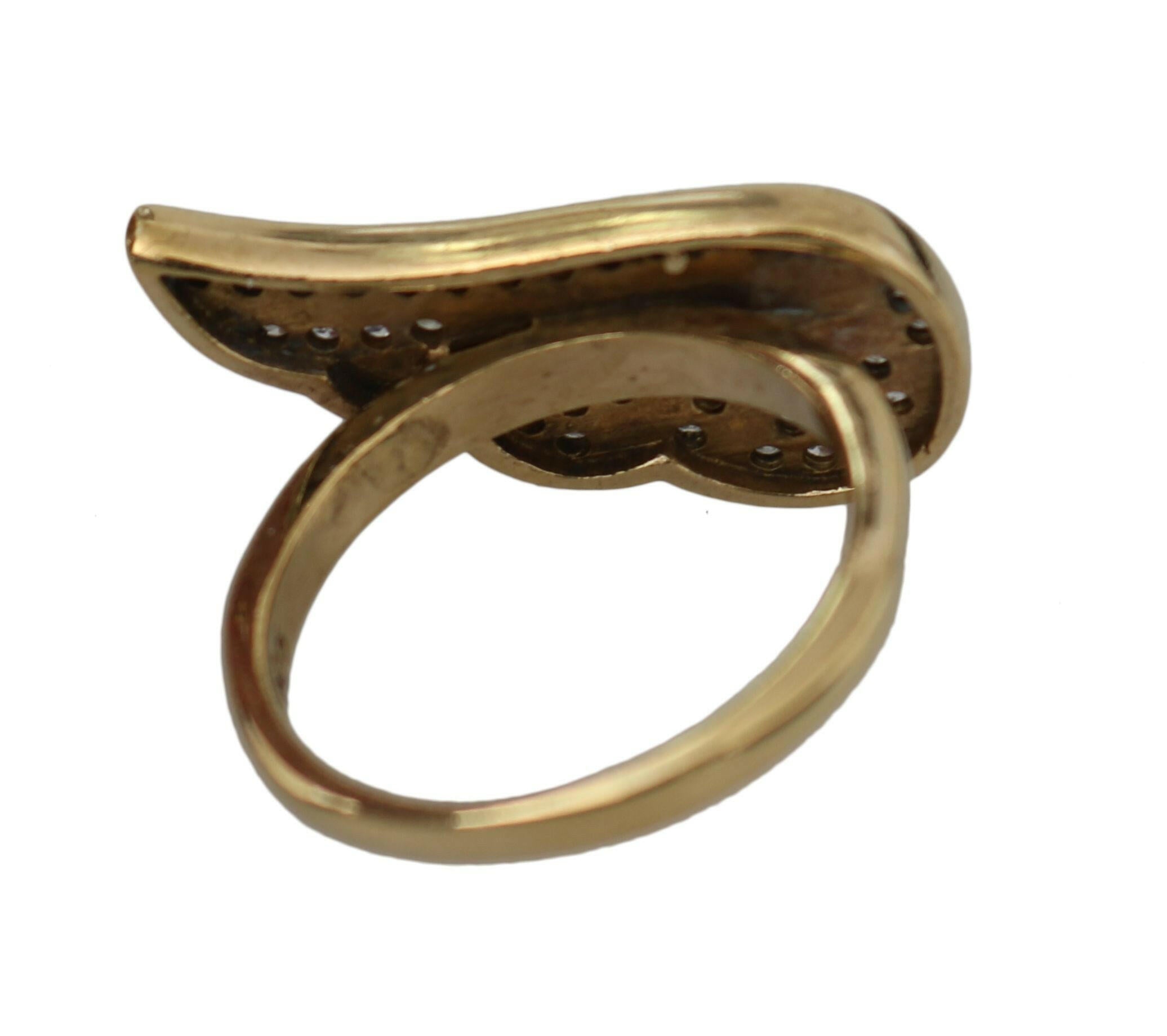 Nialaya Gold Wing Clear CZ 925 Silver Authentic Women -   -  Nialaya.