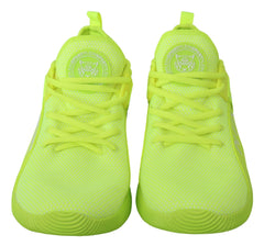Philipp Plein Green CARTER Logo Hi-Top Sneakers Shoes -   -  Philipp Plein.