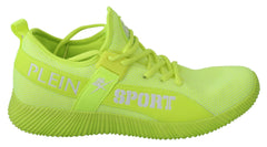 Philipp Plein Green CARTER Logo Hi-Top Sneakers Shoes -   -  Philipp Plein.