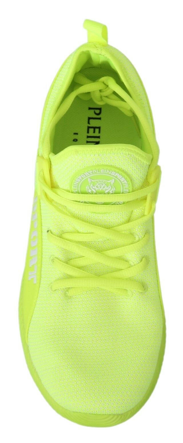 Philipp Plein Green CARTER Logo Hi-Top Sneakers Shoes -   -  Philipp Plein.