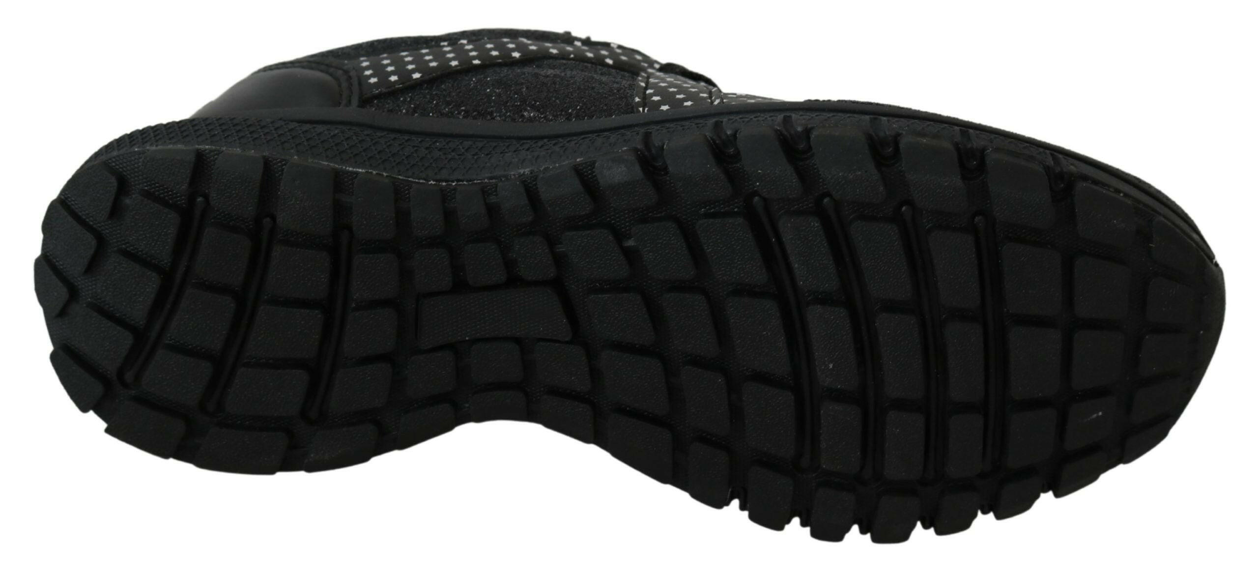 Philipp Plein Black Running Jasmines Sneakers Shoes -   -  Philipp Plein.