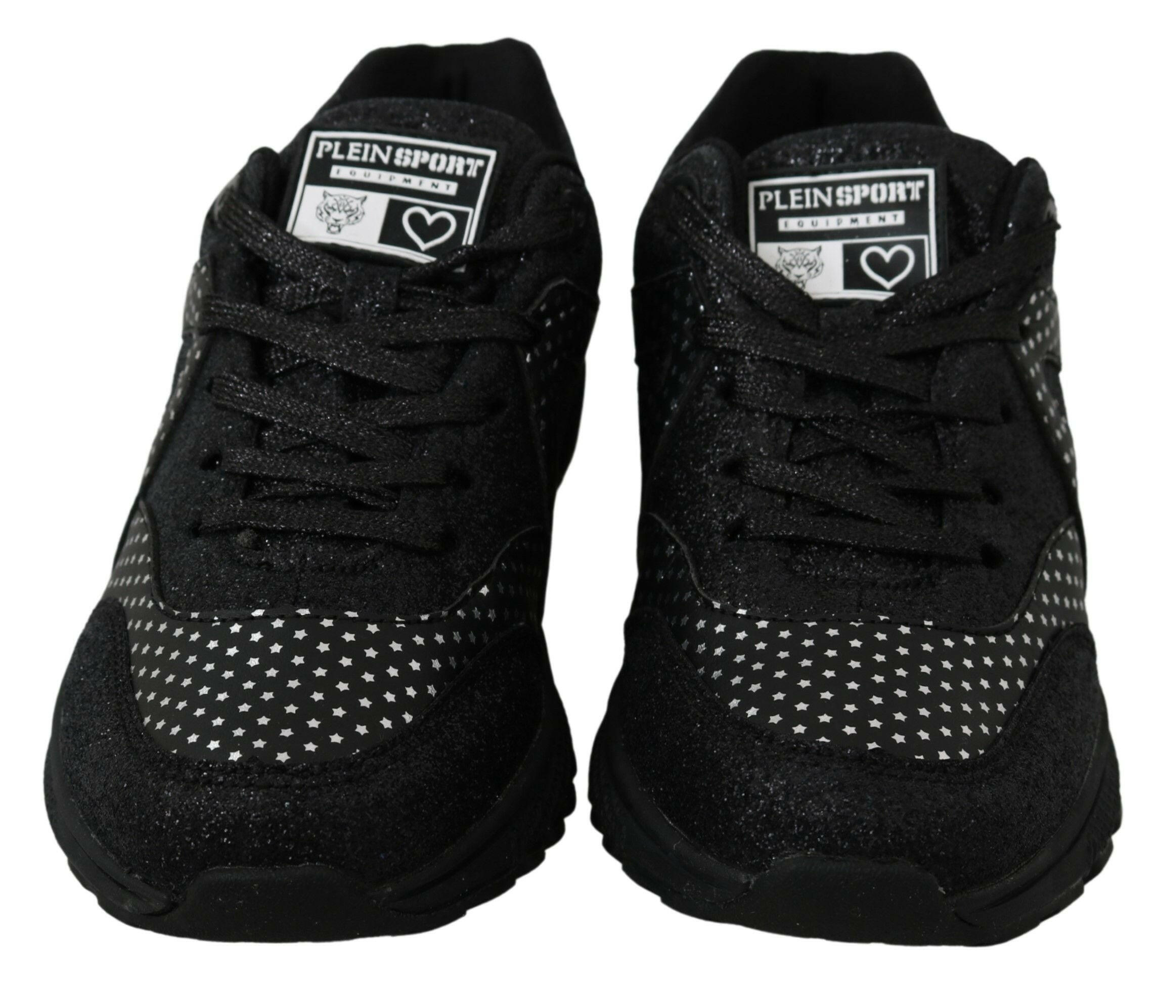 Philipp Plein Black Running Jasmines Sneakers Shoes -   -  Philipp Plein.