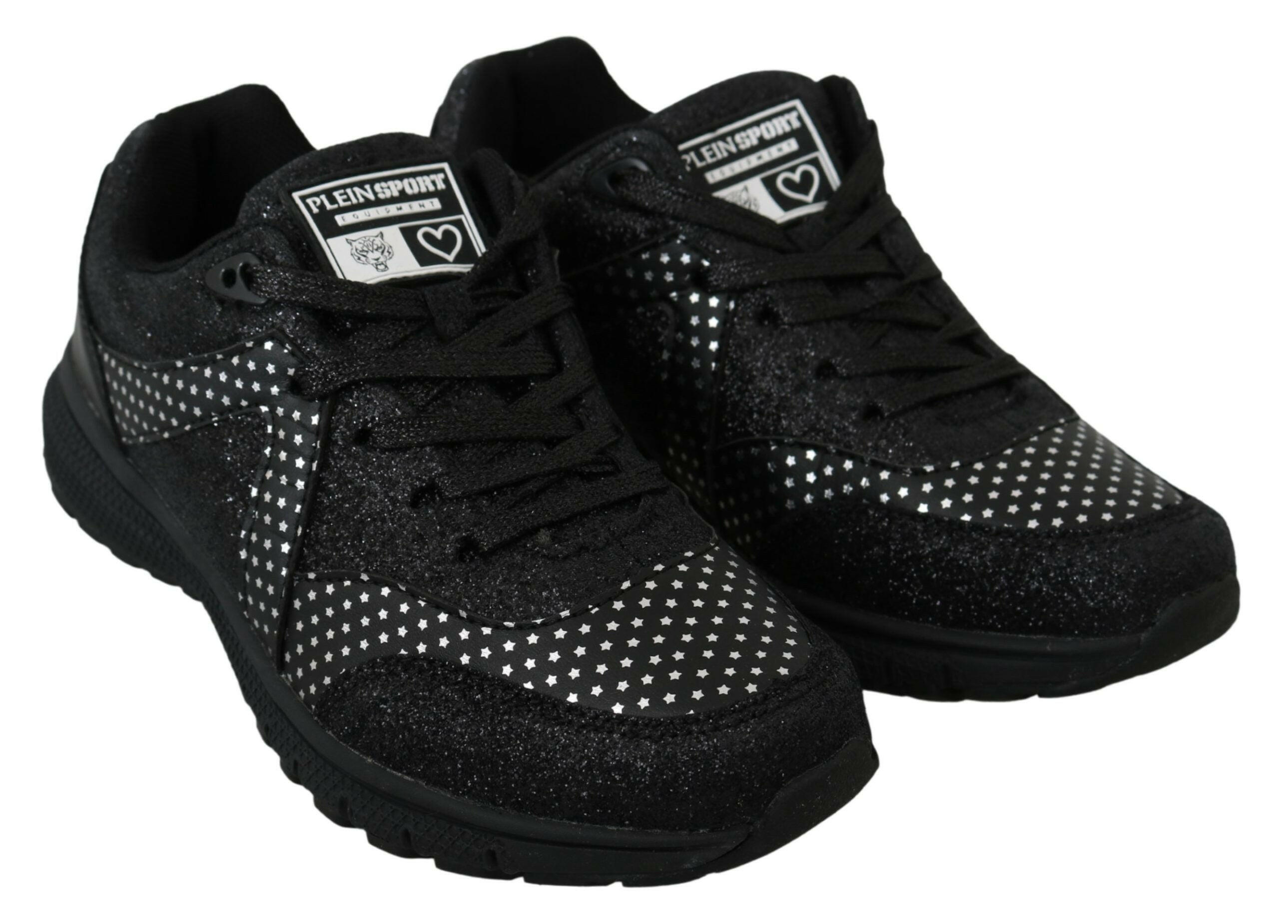 Philipp Plein Black Running Jasmines Sneakers Shoes -   -  Philipp Plein.