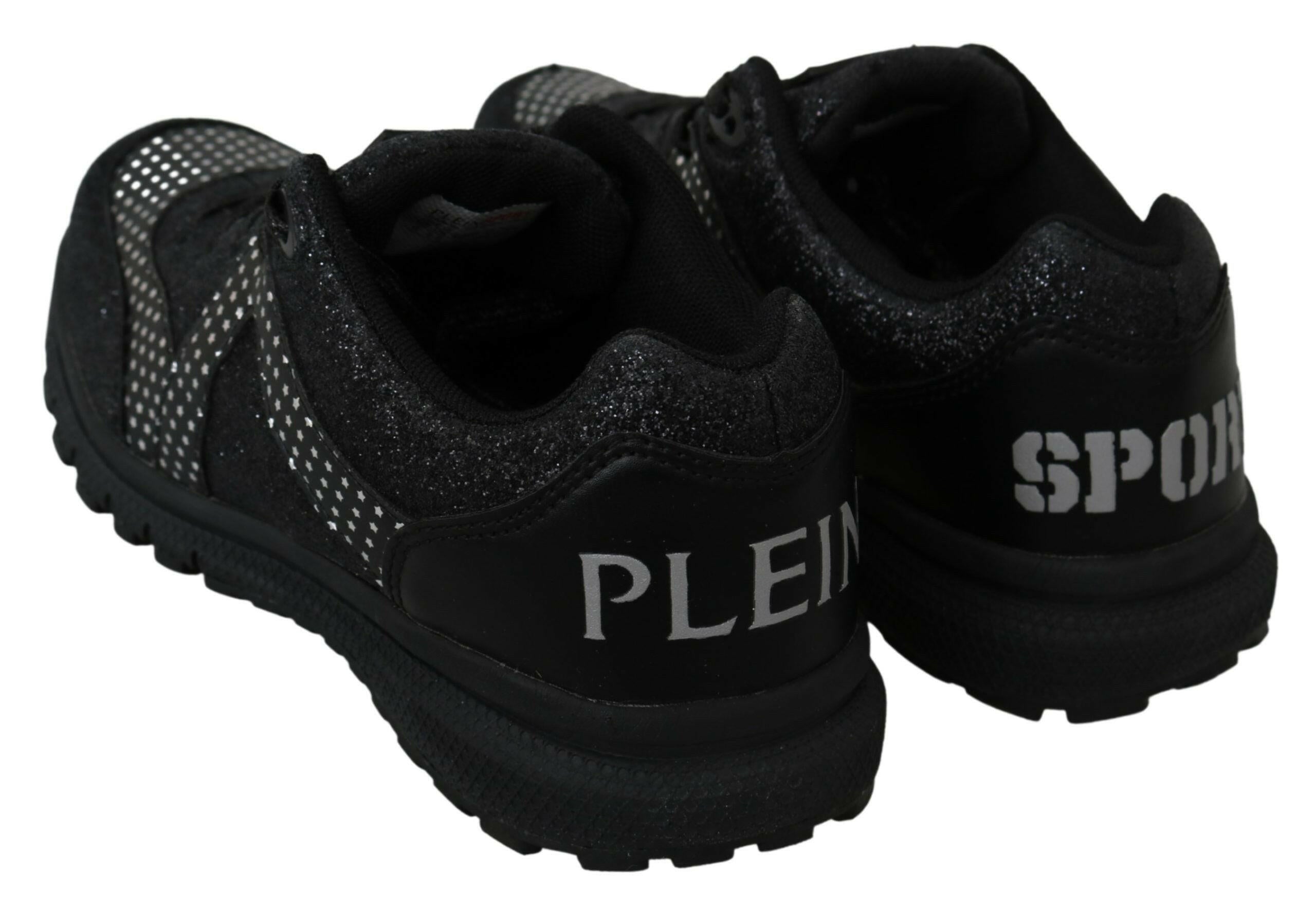 Philipp Plein Black Running Jasmines Sneakers Shoes -   -  Philipp Plein.
