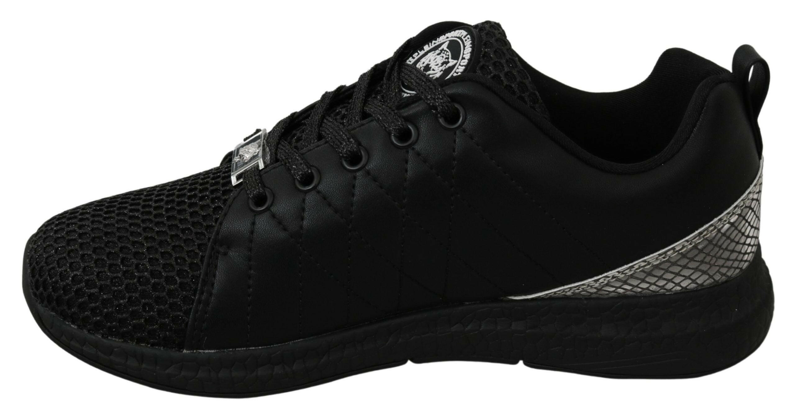 Philipp Plein Black Casual Running Sneakers Shoes -   -  Philipp Plein.