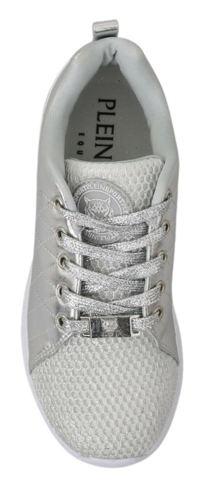 Philipp Plein Gisella Silver Polyester Sneakers Shoes -   -  Philipp Plein.