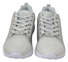 Philipp Plein Gisella Silver Polyester Sneakers Shoes -   -  Philipp Plein.