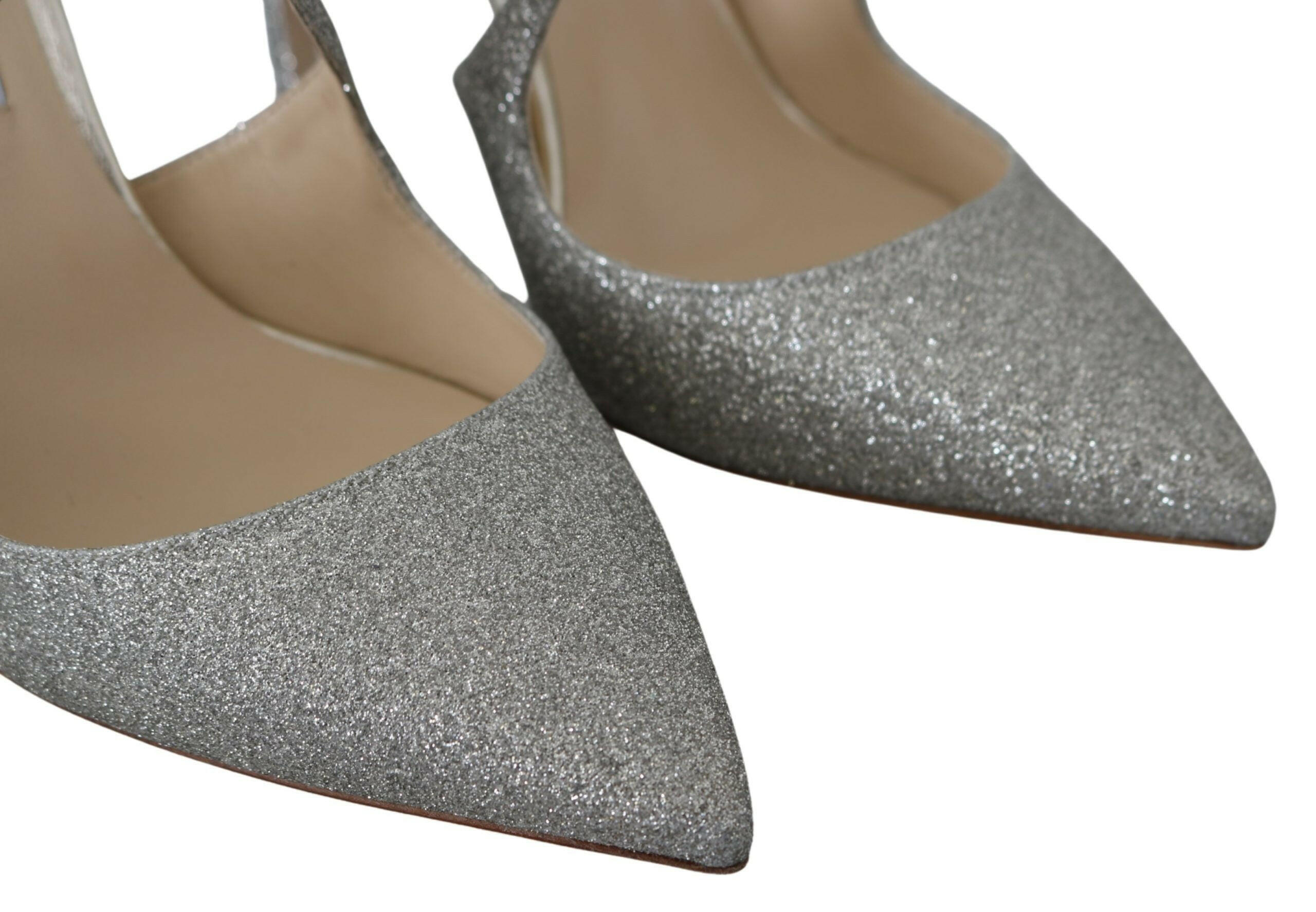 Jimmy Choo Platinum Ice Lancer Leather Pumps - Elegance Refined -   -  Jimmy Choo.