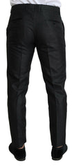 Dolce & Gabbana Black Metallic Skinny Trouser Dress -   -  Dolce & Gabbana.