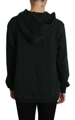 Dolce & Gabbana Dark Green Crown Embroidery Hoodie -   -  Dolce & Gabbana.