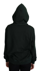 Dolce & Gabbana Dark Green Crown Embroidery Hoodie -   -  Dolce & Gabbana.