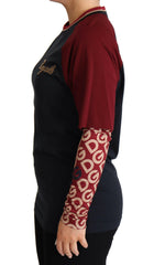 Dolce & Gabbana Multicolor Royals Crewneck Pullover Sweater -   -  Dolce & Gabbana.