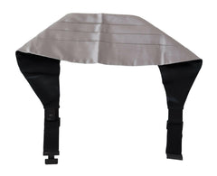 Dolce & Gabbana Gray Men Waist Belt 100% Silk Cummerbund -  Men´s Cummerbund -  Dolce & Gabbana.