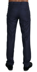 Dolce & Gabbana Navy Blue Dress Formal Men Trouser Pants -   -  Dolce & Gabbana.
