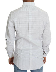 Dolce & Gabbana Black White Polka Dots Dress Shirt -   -  Dolce & Gabbana.