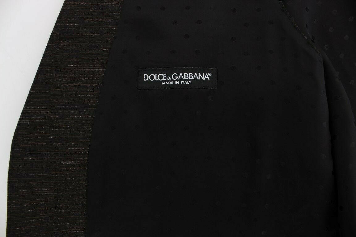 Dolce & Gabbana Black Wool Logo Dress Gilet Vest -  Vests for Men Suits -  Dolce & Gabbana.