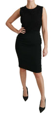 Dolce & Gabbana Black Floral Lace Sheath Gown Dress -   -  Dolce & Gabbana.