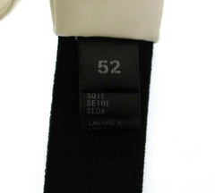 Dolce & Gabbana White Waist Silk Cummerbund Belt -  Men´s Cummerbund -  Dolce & Gabbana.