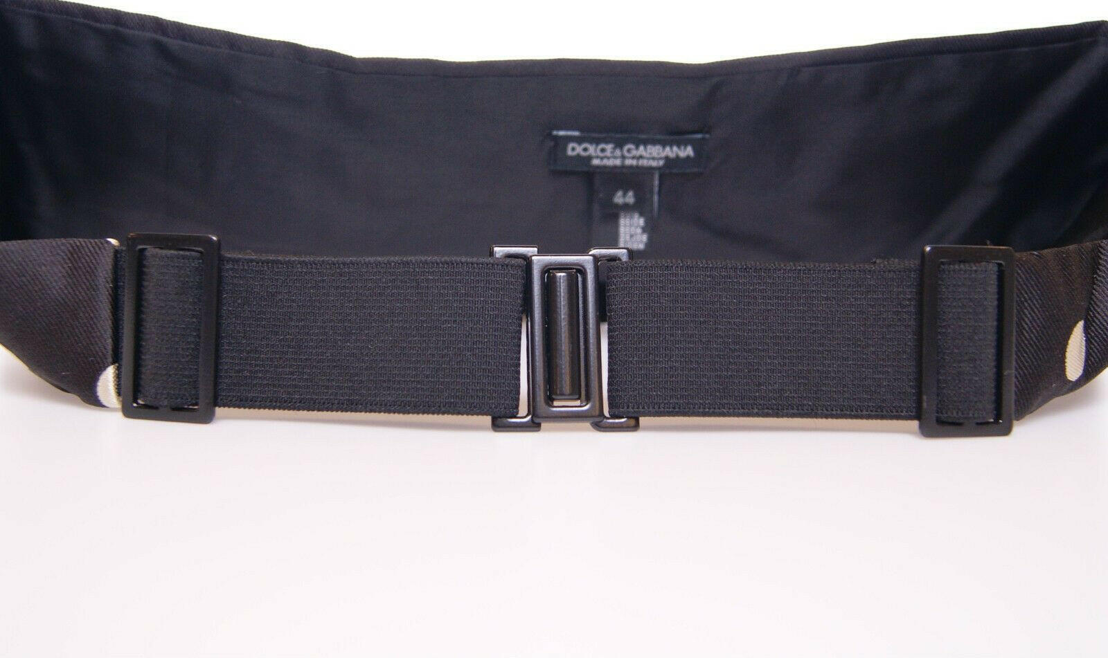 Dolce & Gabbana Black Waist Smoking Tuxedo Cummerbund Belt -  Men´s Cummerbund -  Dolce & Gabbana.