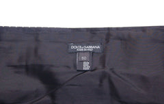 Dolce & Gabbana Black Waist Smoking Tuxedo Cummerbund Belt -  Men´s Cummerbund -  Dolce & Gabbana.