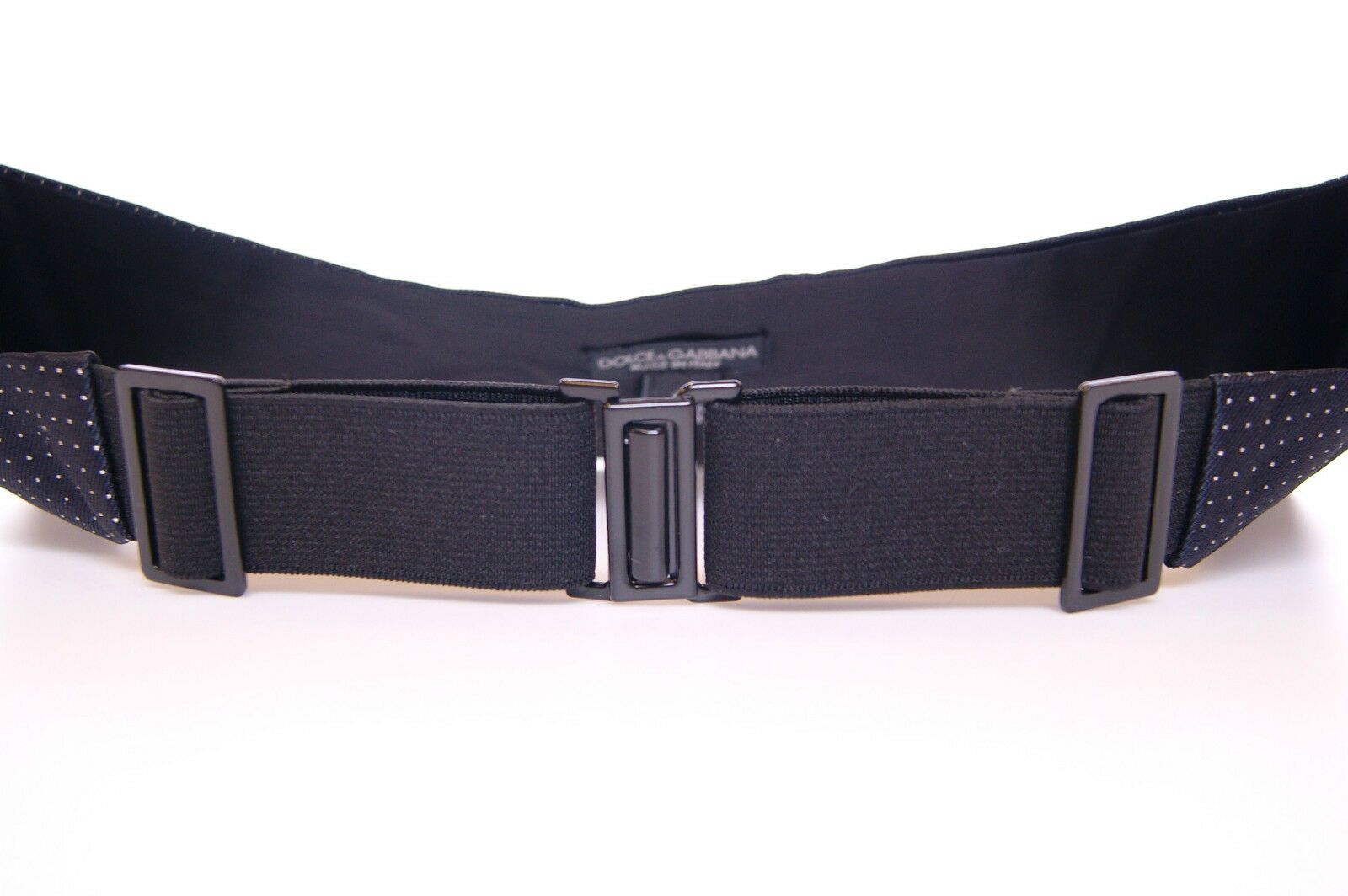 Dolce & Gabbana Blue Waist Smoking Tuxedo Cummerbund Belt -  Men´s Cummerbund -  Dolce & Gabbana.