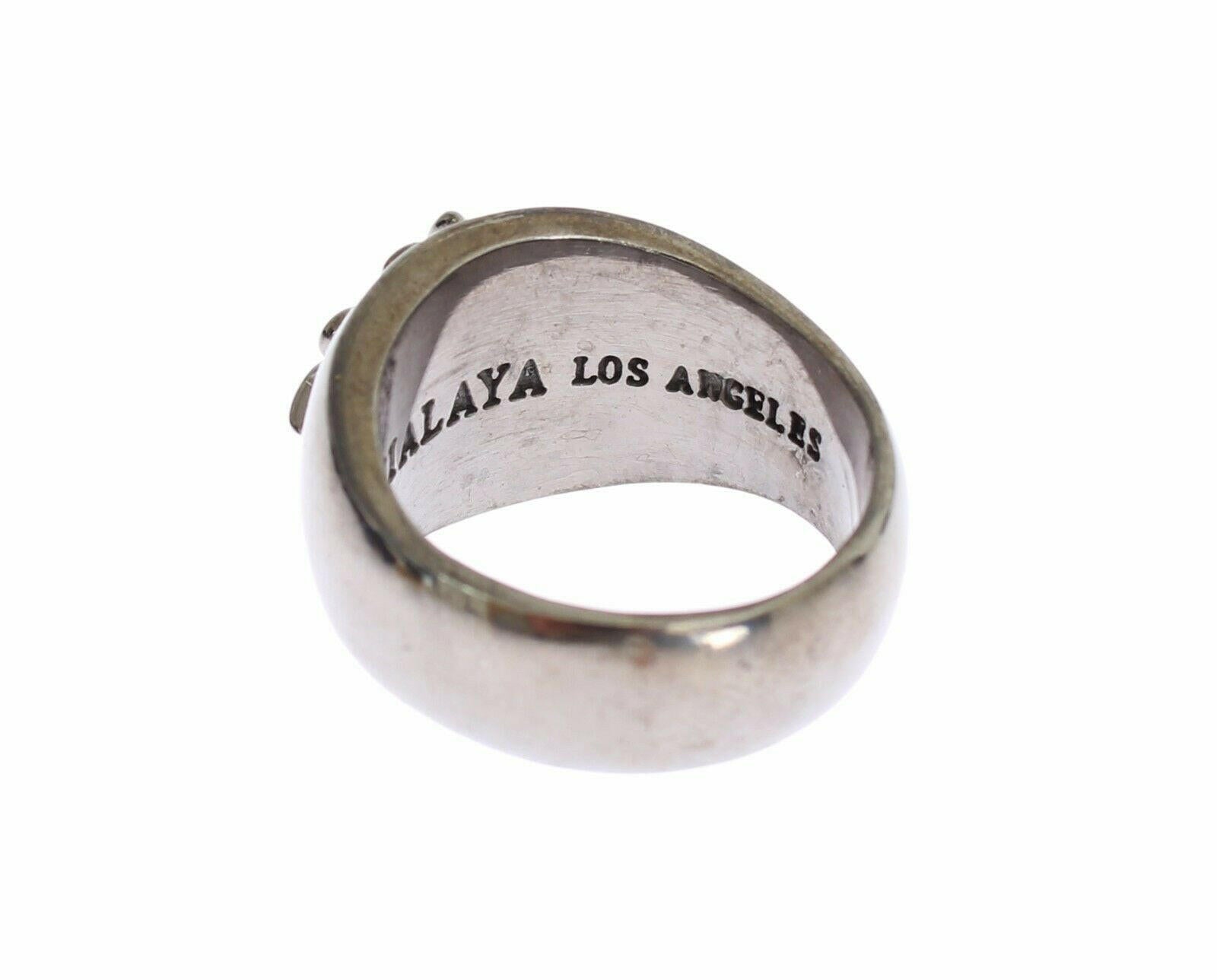 Nialaya Silver 925 Sterling Authentic  Crest Ring -   -  Nialaya.
