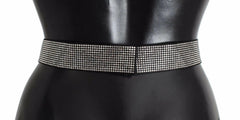 Dolce & Gabbana Black Silk Clear Crystal Bow Waist Belt -   -  Dolce & Gabbana.
