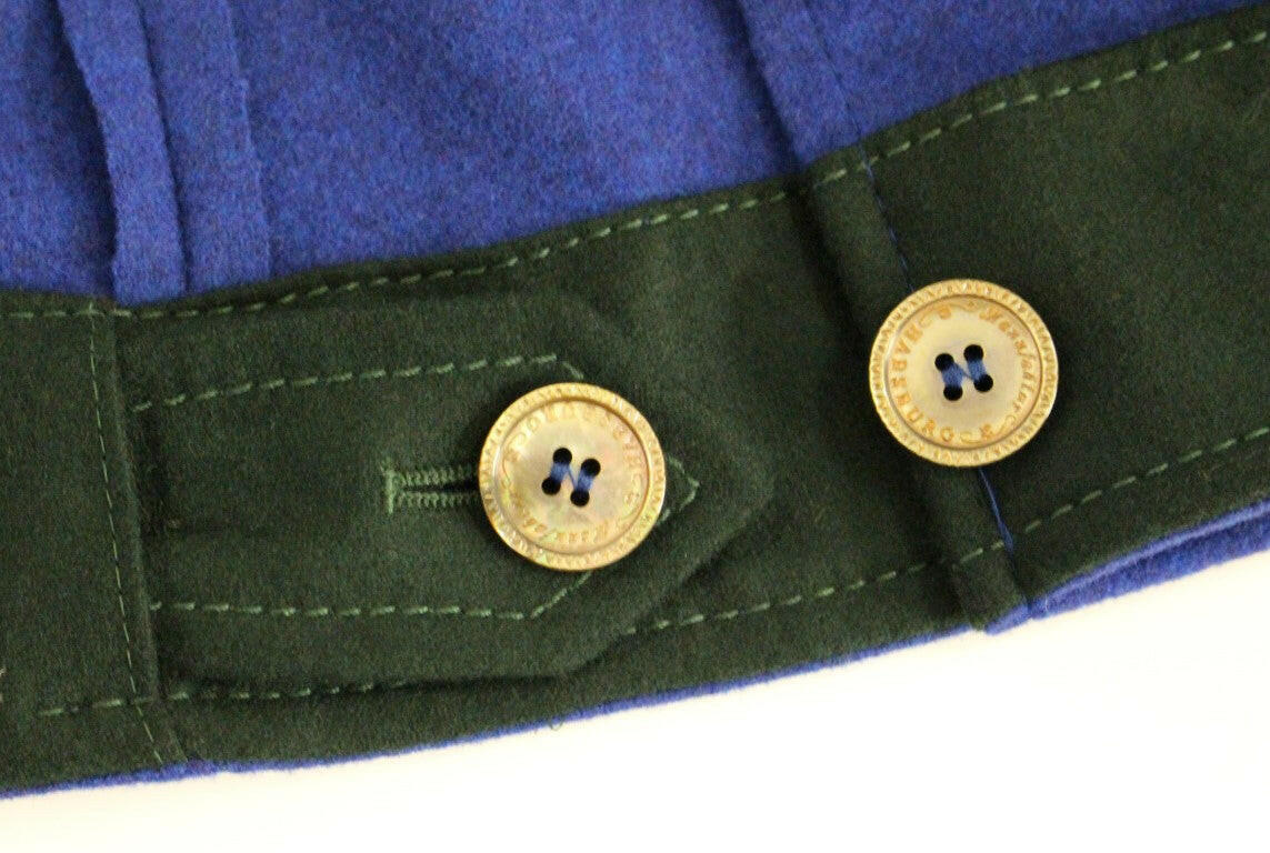 Andrea Incontri Habsburg Blue Green Wool Jacket Coat -   -  Andrea Incontri.