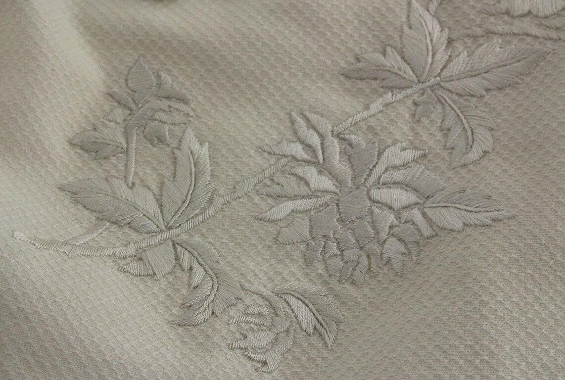 Andrea Incontri White Cotton Floral Embroidery Skirt -   -  Andrea Incontri.
