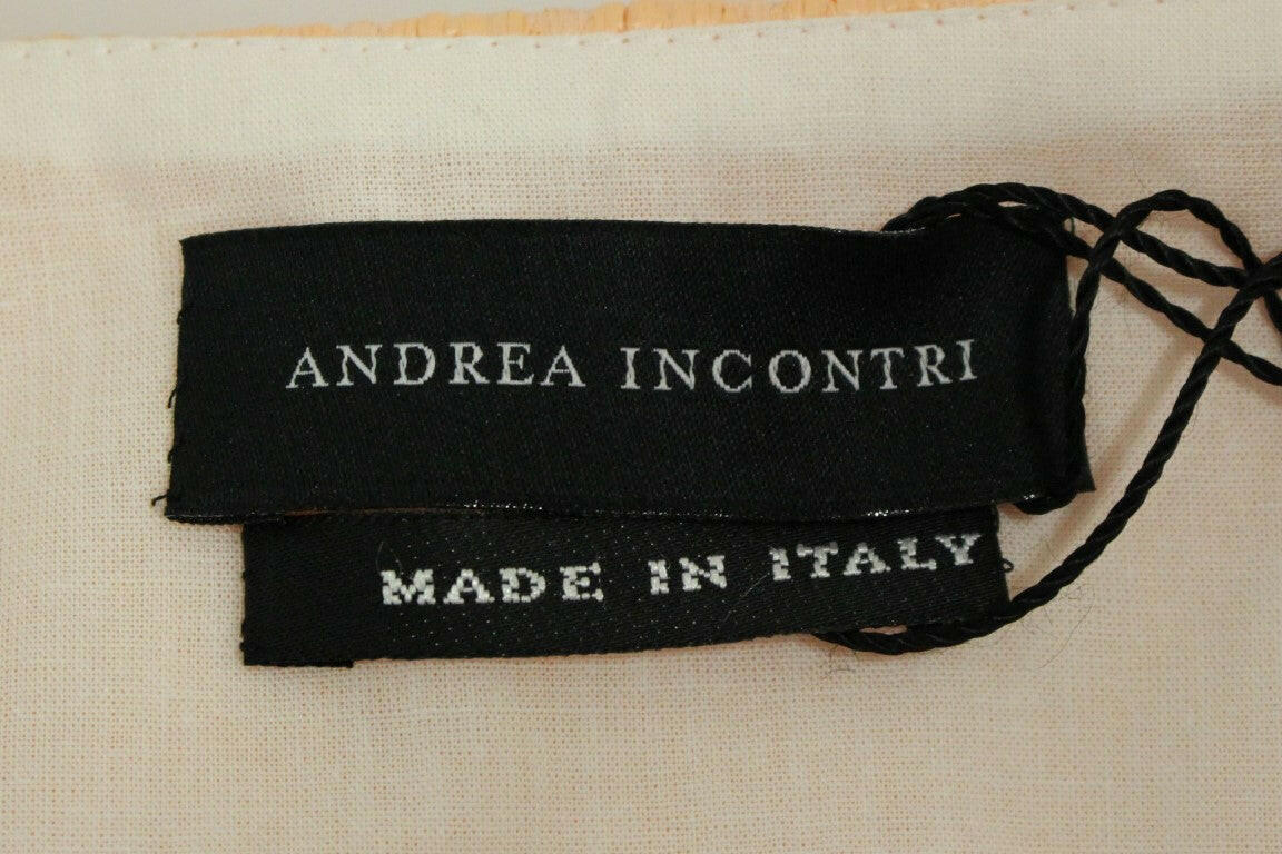 Andrea Incontri Pink Short Sleeves Jacket Coat -   -  Andrea Incontri.