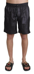 Dolce & Gabbana Black Polka Dot Print Beachwear Swimwear -   -  Dolce & Gabbana.