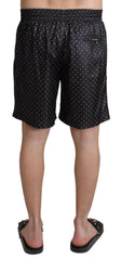 Dolce & Gabbana Black Polka Dot Print Beachwear Swimwear -   -  Dolce & Gabbana.