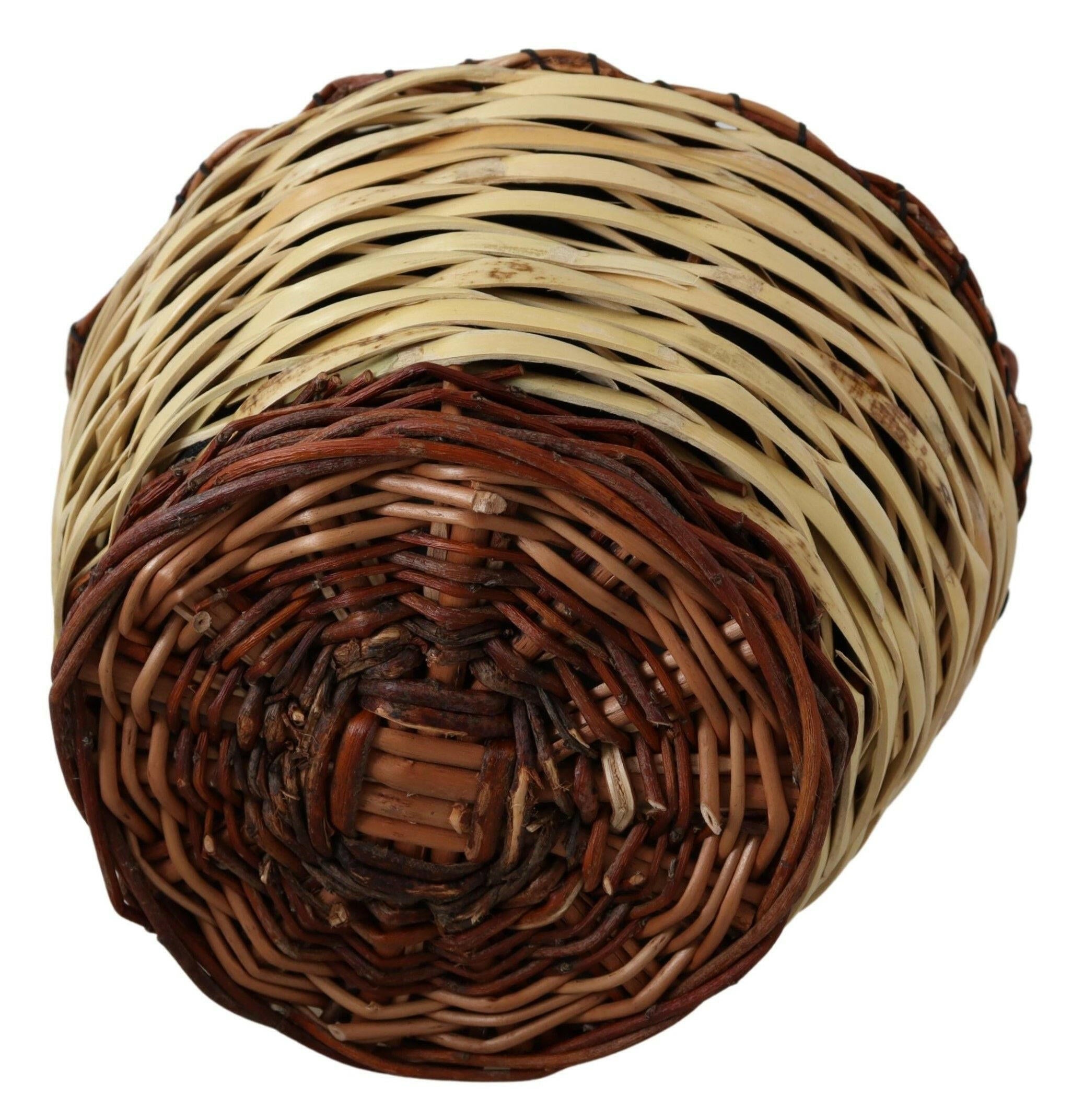 Dolce & Gabbana Beige Wood Wicker Rattan Basket Tote Bag -  Luxury Shopper Bag for Women -  Dolce & Gabbana.
