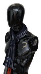 Missoni Multicolor Wool Striped Unisex Wrap Fringes Shawl -   -  Missoni.