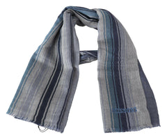 Missoni Multicolor Wool Striped Unisex Neck Wrap Shawl -   -  Missoni.