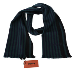 Missoni Multicolor Striped Wool Unisex Neck Wrap Shawl -   -  Missoni.