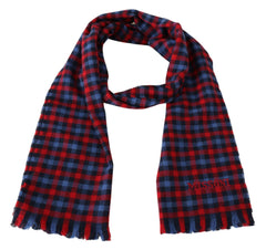 Missoni Multicolor Check Wool Unisex Neck Wrap Shawl -   -  Missoni.