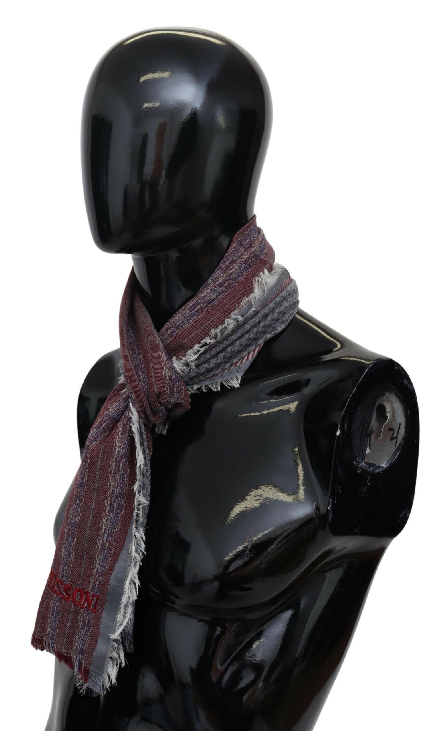 Missoni Multicolor Wool Striped Unisex Neck Wrap Shawl Scarf -   -  Missoni.
