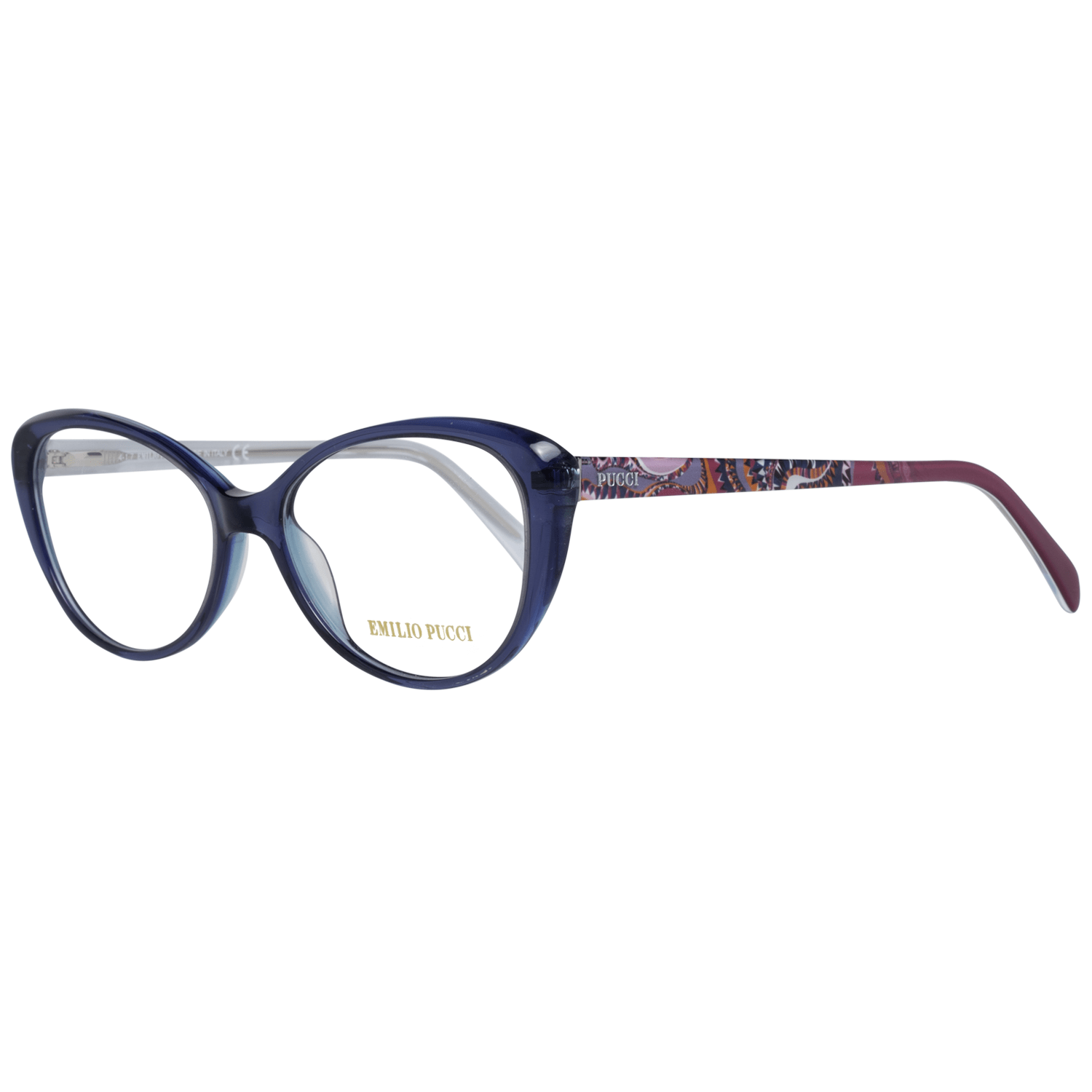 Emilio Pucci Chic Blue Full-Rim Designer Women's Eyewear -   -  Emilio Pucci.