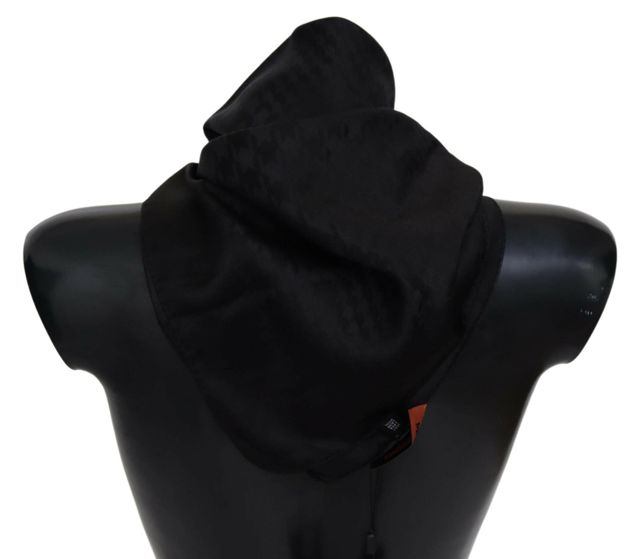 Missoni Black Wool Knit Unisex Neck Wrap Shawl Scarf -   -  Missoni.